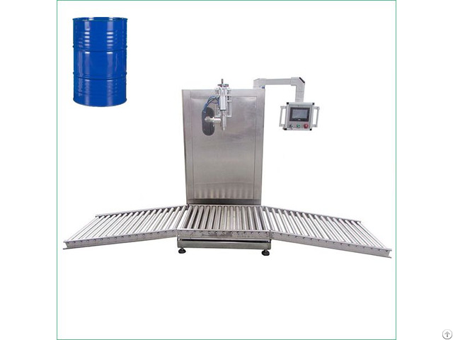 200l Net Weight Liquid Filling Machine In Barrels