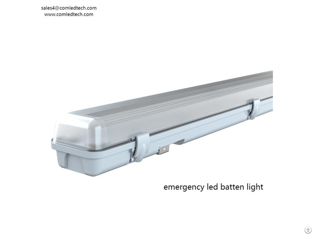 4ft Warehouse Led Linear Lighting Vapor Tight Luminaire With Emergency And Sensor Dimming Function