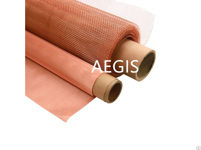 Ultra Fine Red Copper Wire Screen 40 50 60 70 80 Micron Mesh