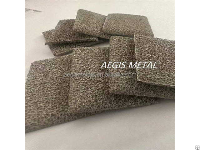 Titanium Nickel Alloy Sintered Foam 50 100ppi Porous Filter