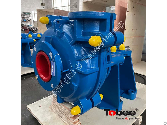 6x4e Ah Polyurethane Horizontal Centrifugal Slurry Pumps