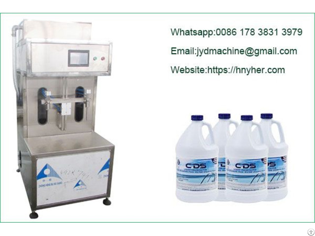 Semi Automatic Chemical Liquid Filling Machine