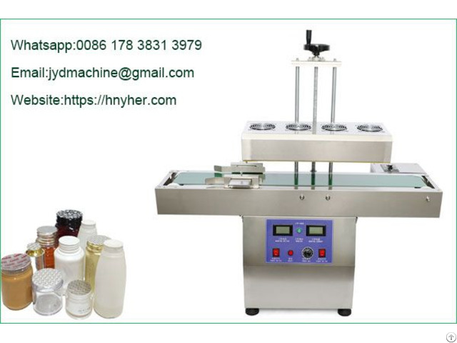 Industrial Aluminum Foil Induction Sealing Machine Continuous For Sale