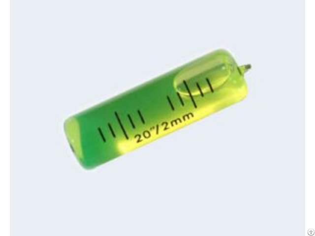 Tubular Glass Spirit Bubble Level Vials