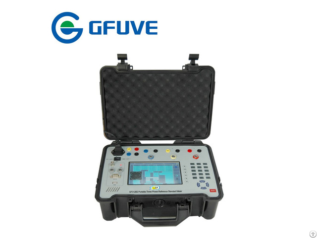 Gf312b2 High Precison Portable Three Phase Reference Meter With Clamp On Ct