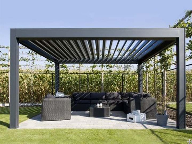 Pergola Bioclimatique Aluminium Components