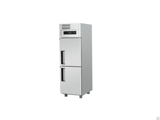 Up And Bottom 2 Doors Premium E Series Air Cooling Upright Refrigerator