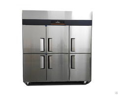 Premium Q Series 6 Doors Direct Cooling Upright Freezer