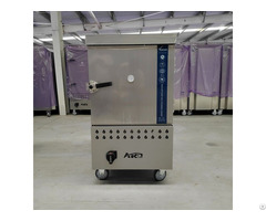 Deluxe Fingerprint Resistant Stainless Steel 6 Trays Gas Rice Steamer Cabinet Cng