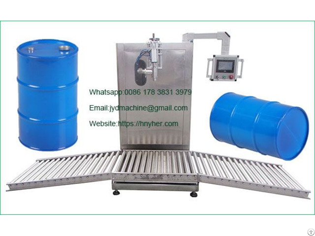 Net Weight Liquid Filling Machine 200l