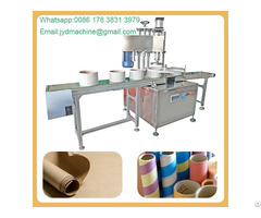 Automatic Cardboard Paper Tube Curling Crimping Machine