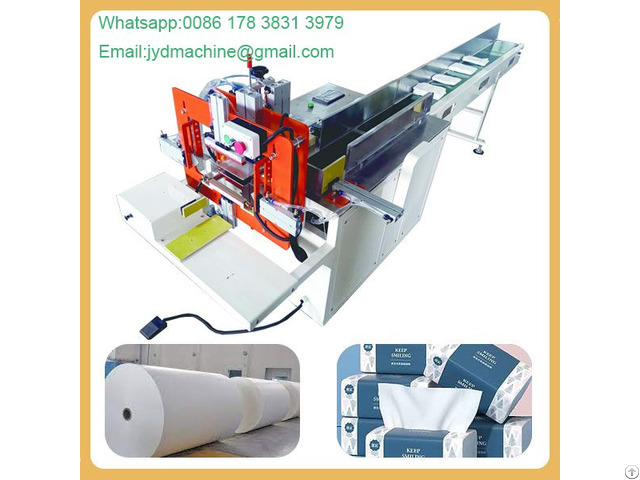 Semi Automatic Soft Packet Napkin Paper Packing Machine