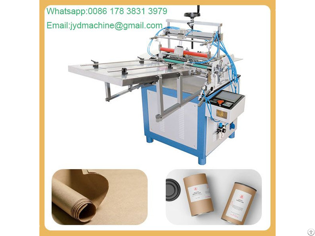 Automatic Paper Tube Labeling Machine