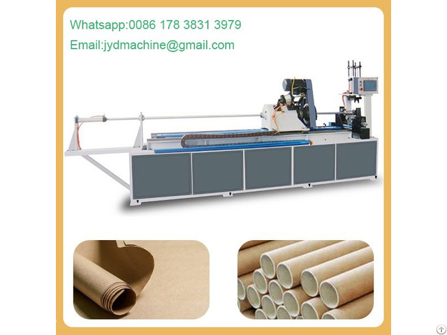 High Speed Shaftless Paper Tube Core Cutting Machine