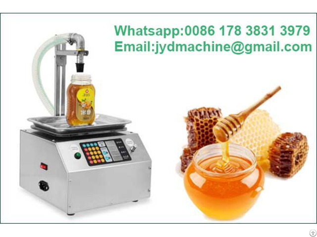 Csy L15 Small Scale Honey Filling Machine With Gear Pump