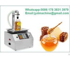 Csy L15 Small Scale Honey Filling Machine With Gear Pump