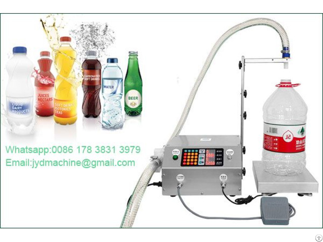 36l Min Water Liquid Filling Machine With Diaphragm Pump