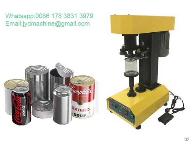 Desktop Cans Sealing Capping Machine For Sale