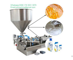 Double Head Pneumatic Paste Filling Machine G2wg V