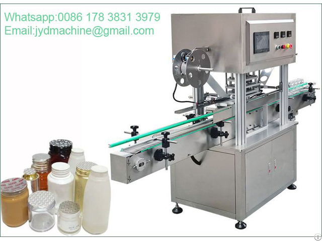 Industrial Automatic Liner Aluminum Foil Sealing Machine For Bottle Barrel