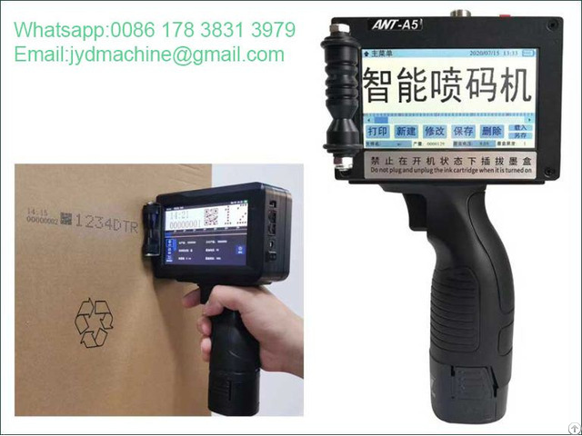 Portable Handheld Printer Inkjet Printing Machine