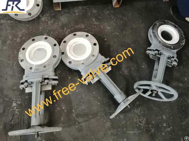 Carbon Steel Ceramic Lined Knife Gate Valve