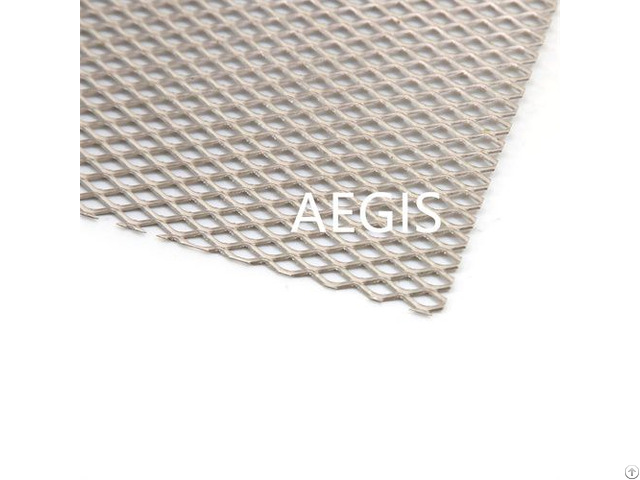 5x10 Diamond Hole 1 Mm Thickness Titanium Expanded Mesh