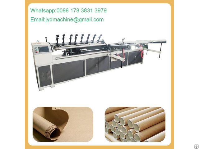 Paper Tube Core Cutting Machine With Multi Cutters