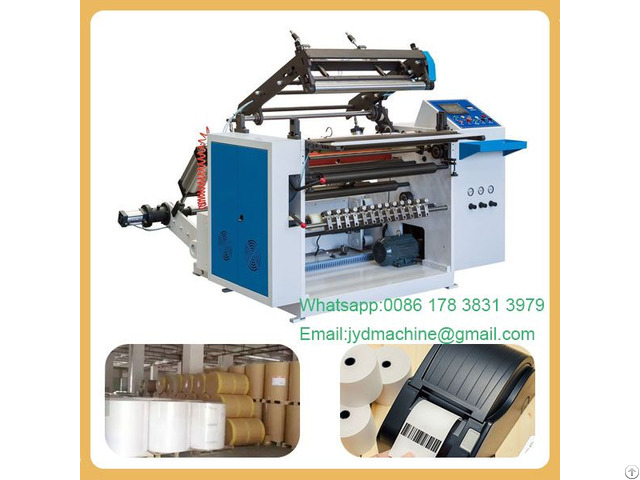 Automatic Thermal Paper Roll Slitting Machine Hot Sale