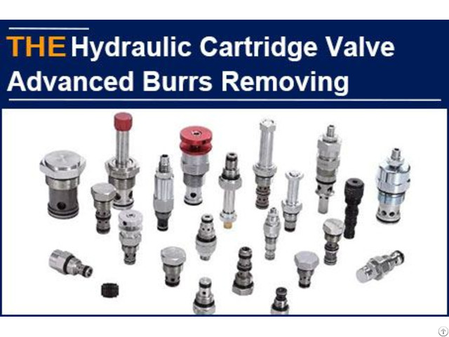 Hydraulic Cartridge Valve Advanced Burrs Removing