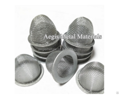 Square Hole 20 40 50 60 80 100 Mm Diameter Stainless Steel Mesh Filter Cap