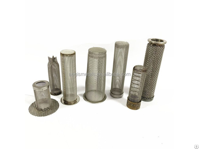 Sus304 Stainless Steel Mesh Filter Tube Pipe