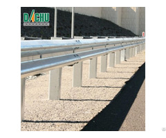 Galvanized Highway W Beam Guardrail