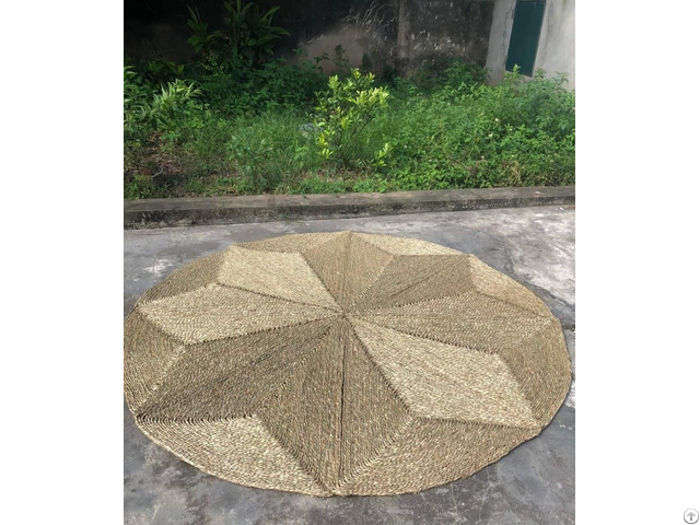 Foldable Seagrass Rug Stictched Floor Carpet Vietnam