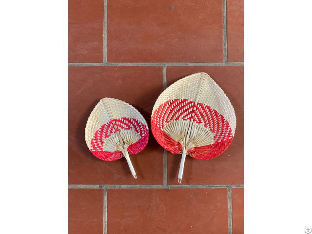 Woven Bamboo Hand Fan Wall Art Hanging Decor