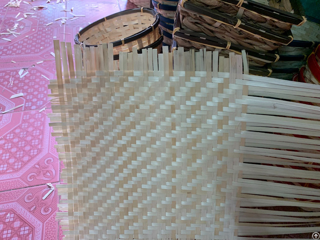 Woven Bamboo Mat Vietnam Handicraft