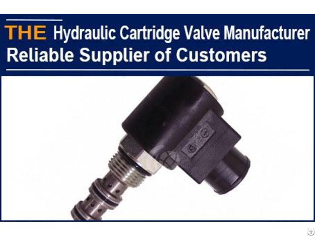 Hydraulic Cartridge Valve Manufacturer Reliable Supplier Of Customers