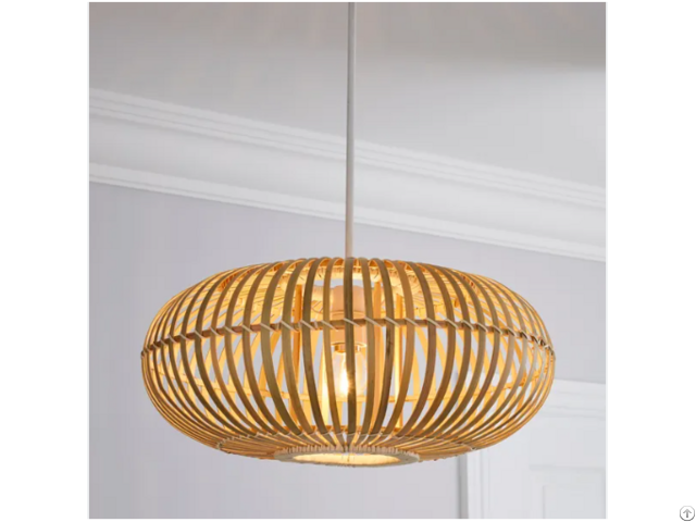 Woven Bamboo Lampshade Celling Lamps Pendant Lights