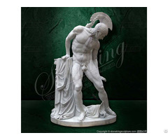Famous Greek Mythology Sculpture Of Marble Achilles Wounded Heel Statue Factory Supplier