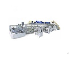 Semi Automatic Baby Diaper Production Line For Hot Sale