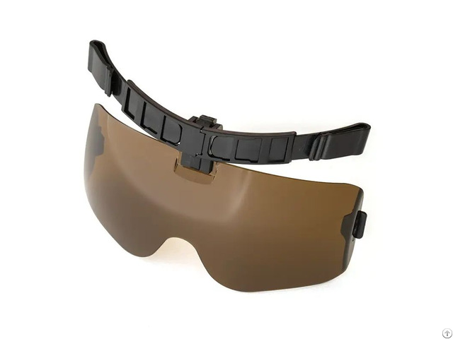 Clip Up Brown Sunglass