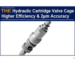 Hydraulic Cartridge Valve 2μm Accuracy