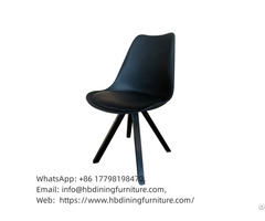 Multi Colored Plastic Iron Leg Dining Chair Dc P03d
