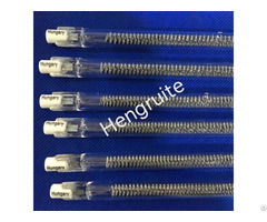 R7s Clear Tube 208v 1500w Infrared Quartz Halogen Heating Lamp For Screen Printing Machine