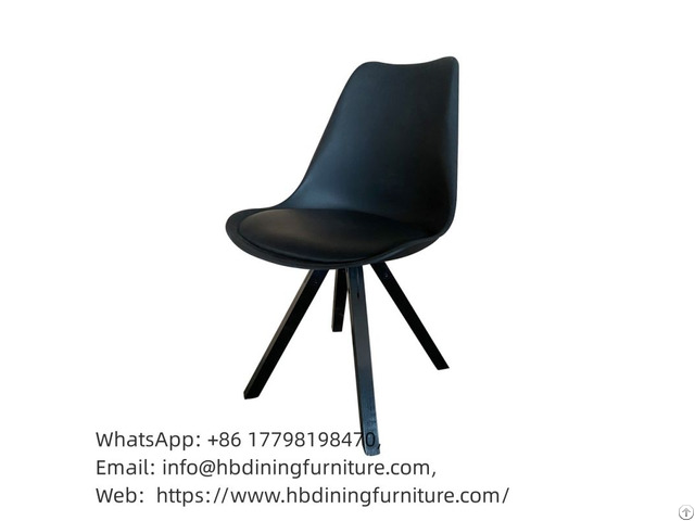 Transparent Plastic Studio Coffee Dining Chair Dc P03d