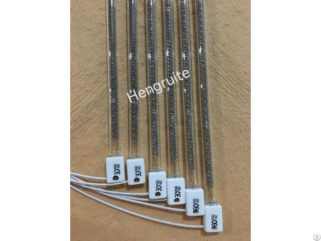 Sk15 500mm 240v 1200w Clear Tube Halogen Infrared Quartz Lamps For Screen Printing Machine