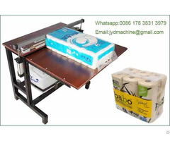 Semi Automatic Toilet Paper Bag Sealing Packing Machine