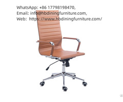 Office Chair Leather High Armrests Swivel Lift Dc B10