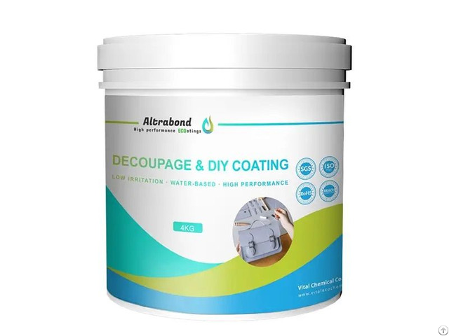 Water Based Decoupage Coating