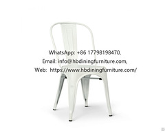 Iron Structure Dining Chair